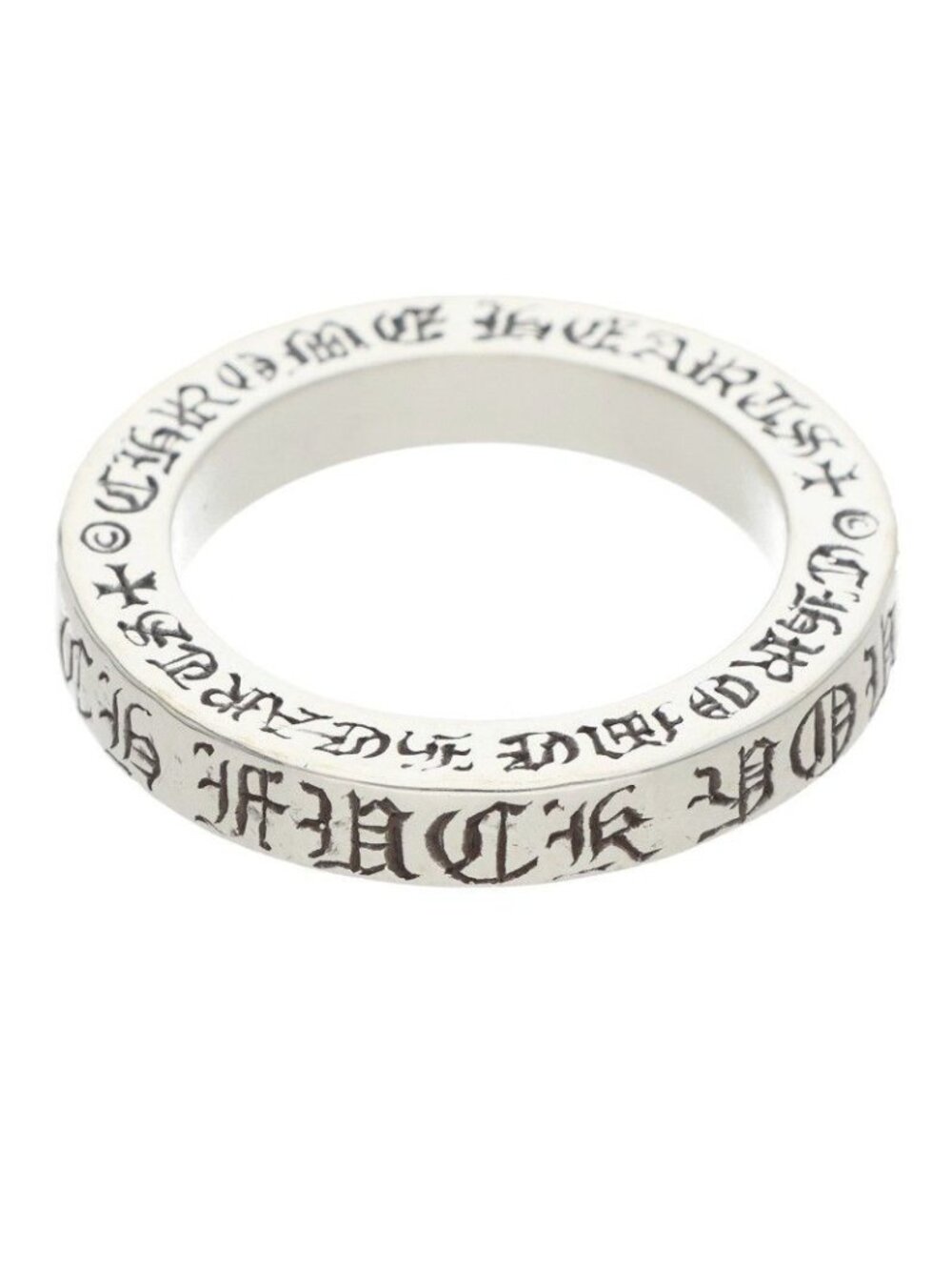 Chrome Hearts Spacer Fckyou Silver Ring